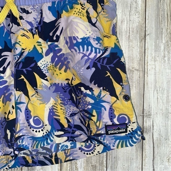 Kids Patagonia Costa Rica Baggies Printed Shorts - Picture 3 of 5